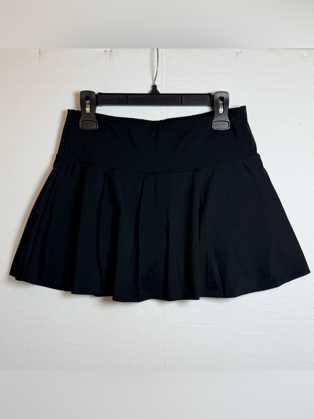 Kimberly Women’s Black Flared Skort with Built In Shorts Size L